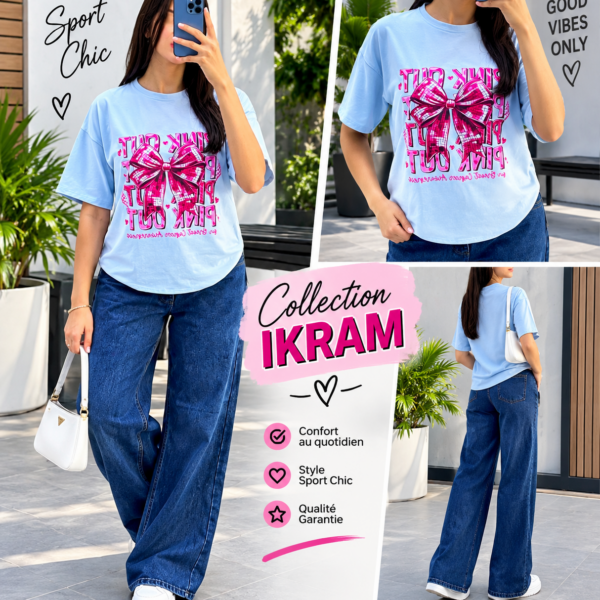 Pull tendance + Pantalon large